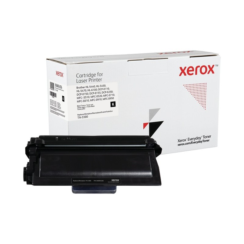 TONER ORIGINALE TN3380 TN 3380 NOIR DE MARQUE XEROX