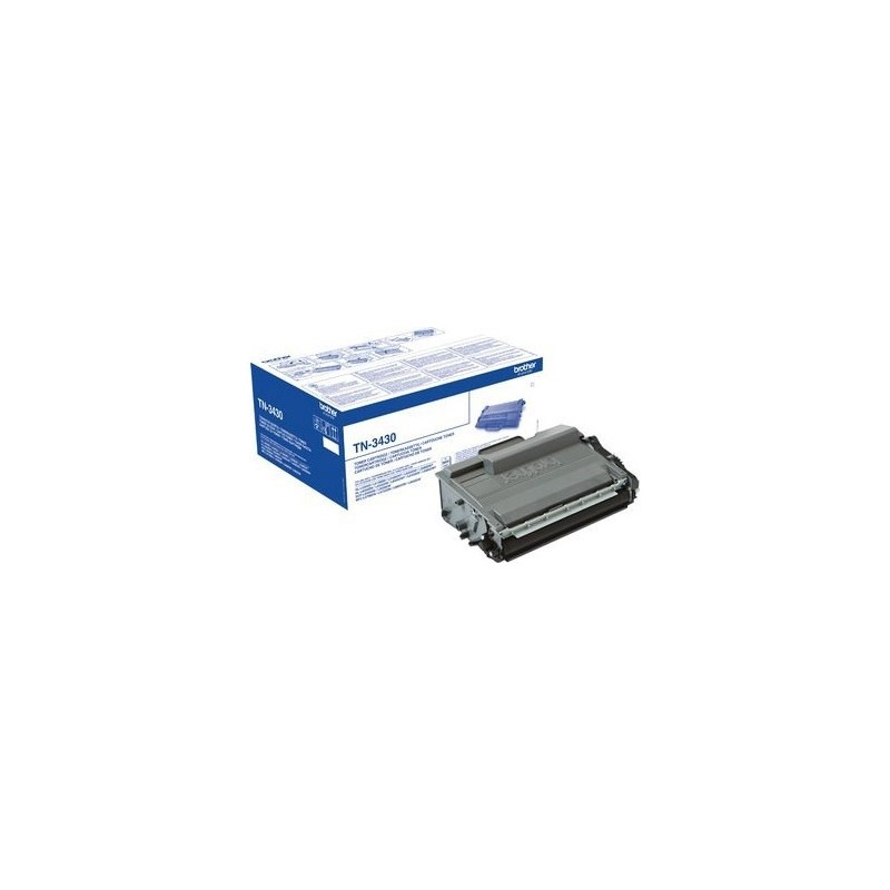 BROTHER TN3430 TN 3430 NOIR TONER ORIGINAL BROTHER