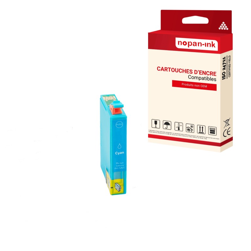 502XL CYAN 502 - CARTOUCHE COMPATIBLE POUR EPSON