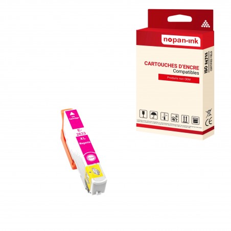 T2633/T2613 26 XL MAGENTA - CARTOUCHE COMPATIBLE POUR EPSON