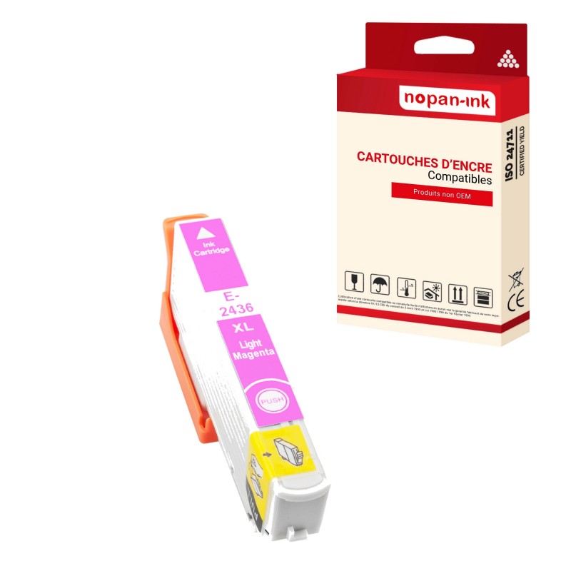 T2436/T2626 26 XL MAGENTA - CARTOUCHE COMPATIBLE POUR EPSON