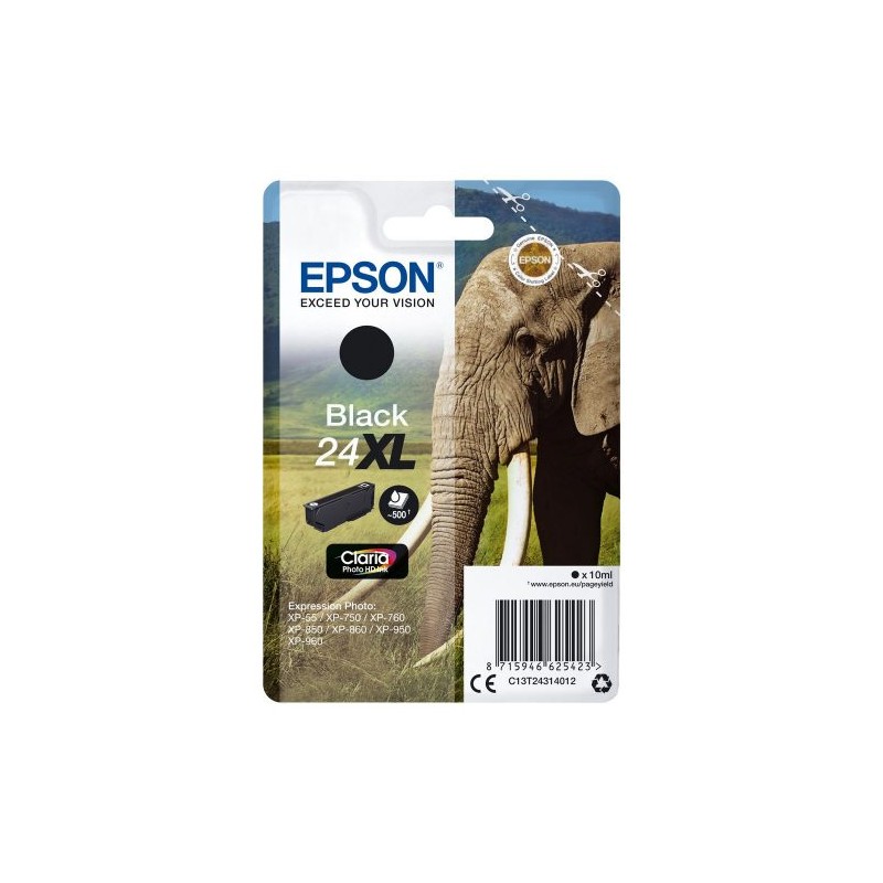 EPSON T2431 (24XL) NOIR - CARTOUCHE ORIGINALE