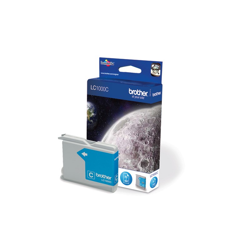 BROTHER LC1000 CYAN-CARTOUCHE ORIGINALE