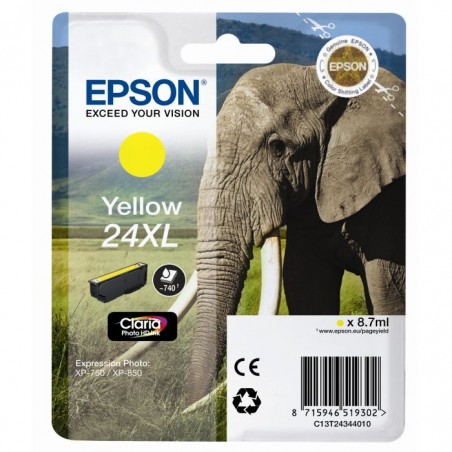 EPSON T2434 (24XL) YELLOW - CARTOUCHE ORIGINALE