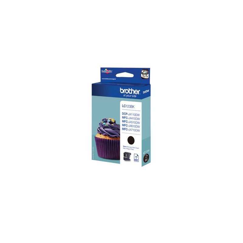 BROTHER LC123 NOIR-CARTOUCHE ORIGINALE