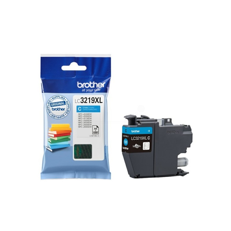 BROTHER LC3219 XL CYAN - CARTOUCHE ORIGINALE