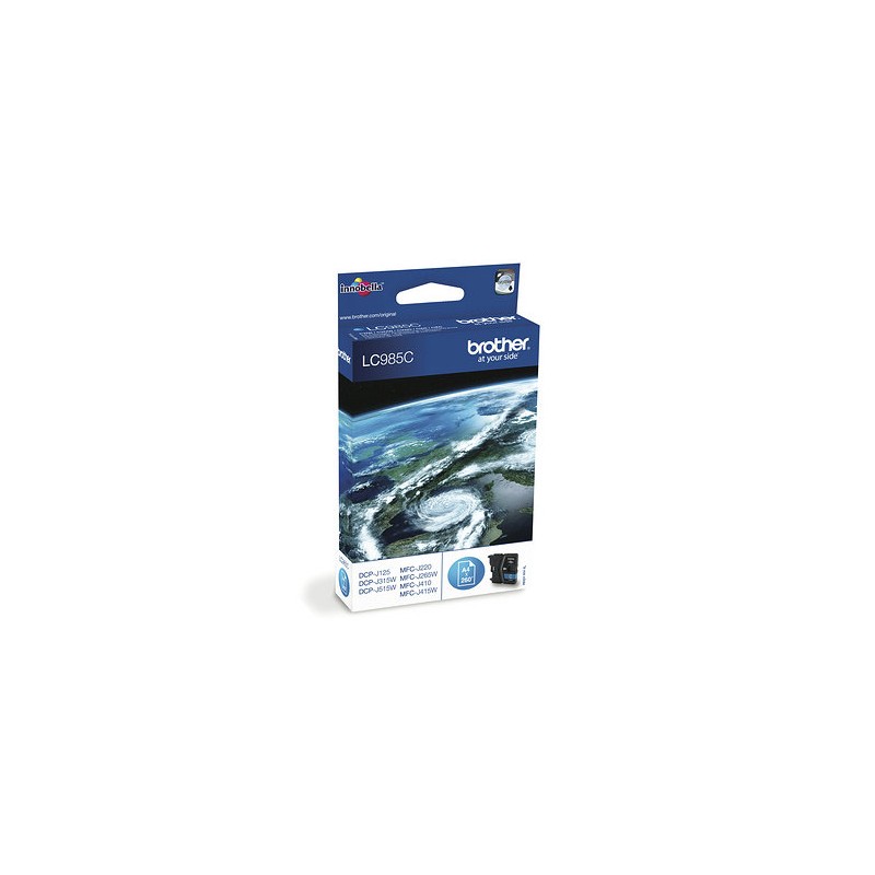 BROTHER LC985 CYAN-CARTOUCHE ORIGINALE