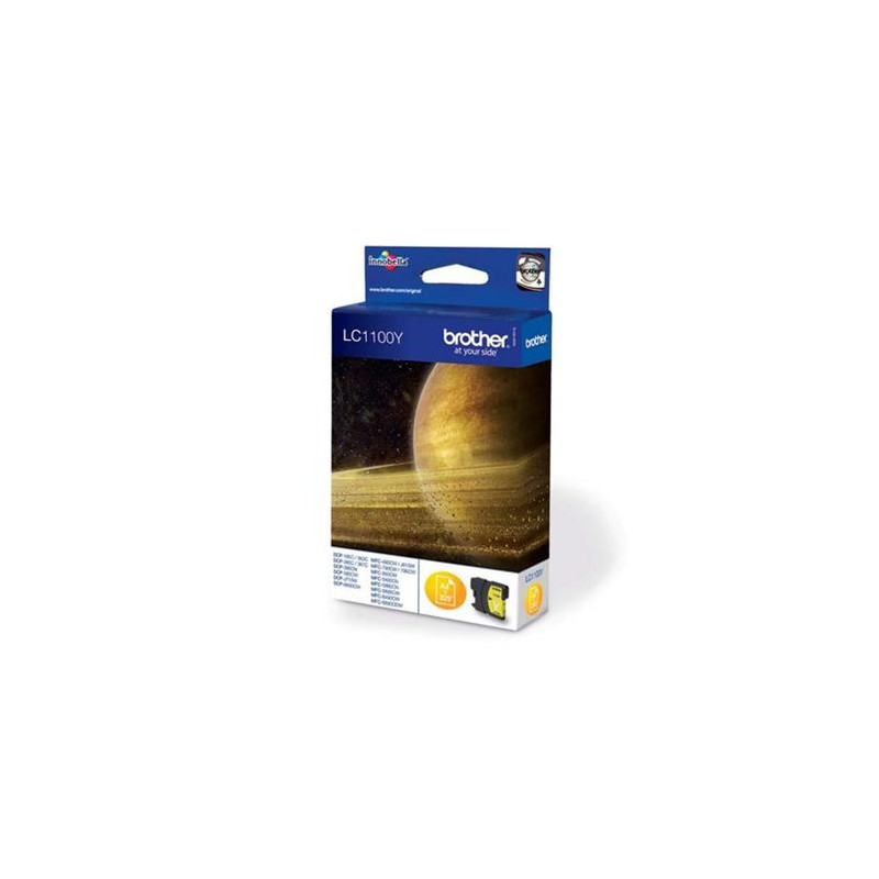 BROTHER LC1100 YELLOW-CARTOUCHE ORIGINALE