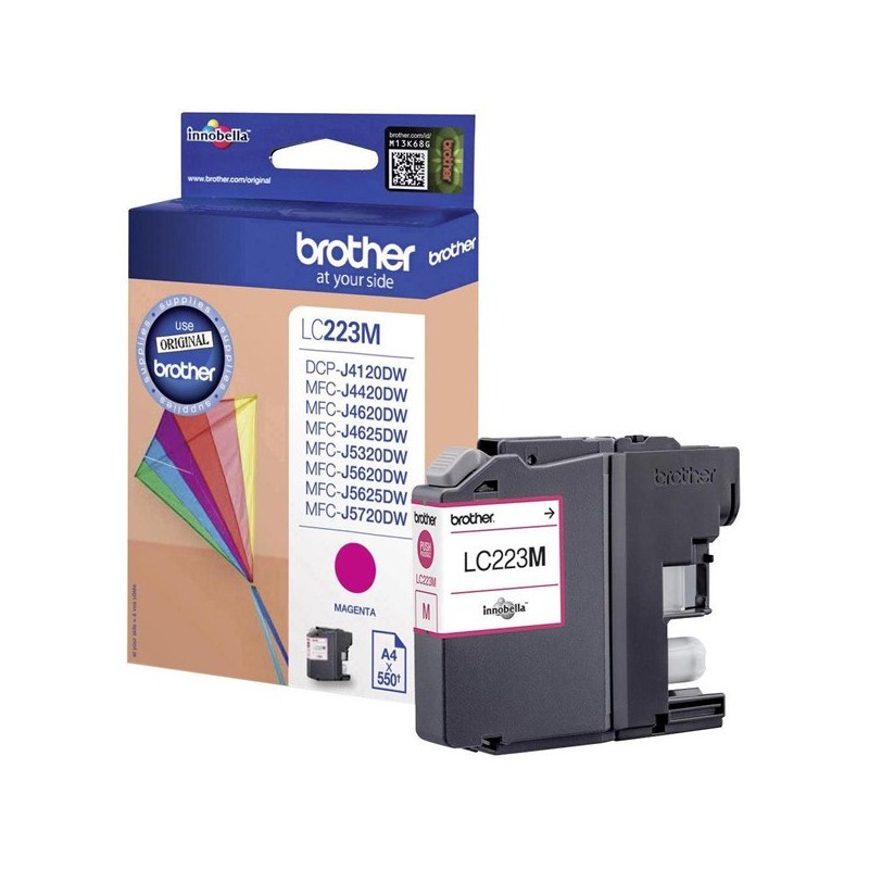BROTHER LC223 MAGENTA-CARTOUCHE ORIGINALE