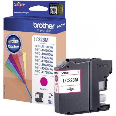 BROTHER LC223 MAGENTA-CARTOUCHE ORIGINALE