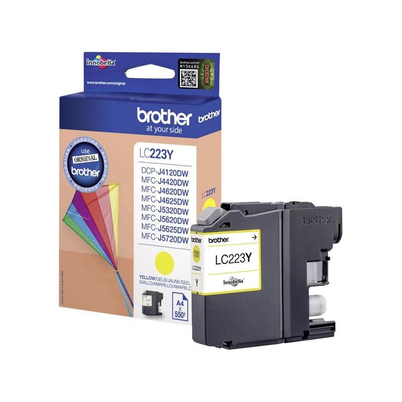 BROTHER LC223 YELLOW-CARTOUCHE ORIGINALE