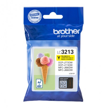 BROTHER LC3213 YELLOW-CARTOUCHE ORIGINALE
