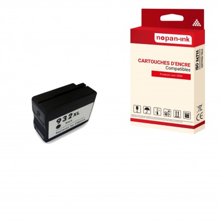HP 932/ 933 XL POUR HP NOIR (HP932/ 933) - CARTOUCHE COMPATIBLE