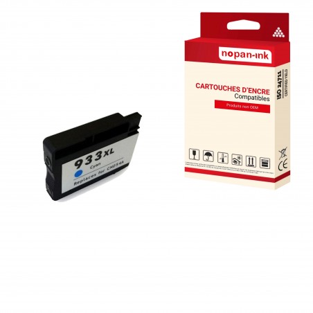 HP 932/ 933 XL POUR HP CYAN (HP932/ 933) - CARTOUCHE COMPATIBLE