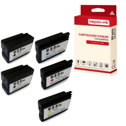 PACK 5 HP 932/ 933 XL POUR...