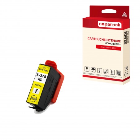 378 XL POUR EPSON YELLOW- CARTOUCHE COMPATIBLE POUR EPSON