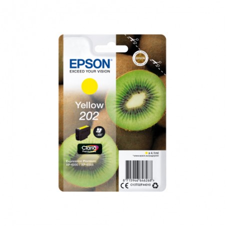 EPSON 202 YELLOW- CARTOUCHE ORIGINALE