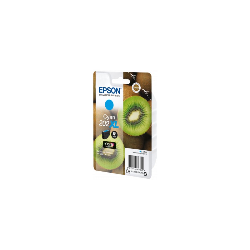 EPSON 202 XL CYAN- CARTOUCHE ORIGINALE