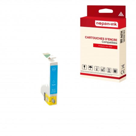 T3592/T3582 35 XL CYAN- CARTOUCHE COMPATIBLE POUR EPSON