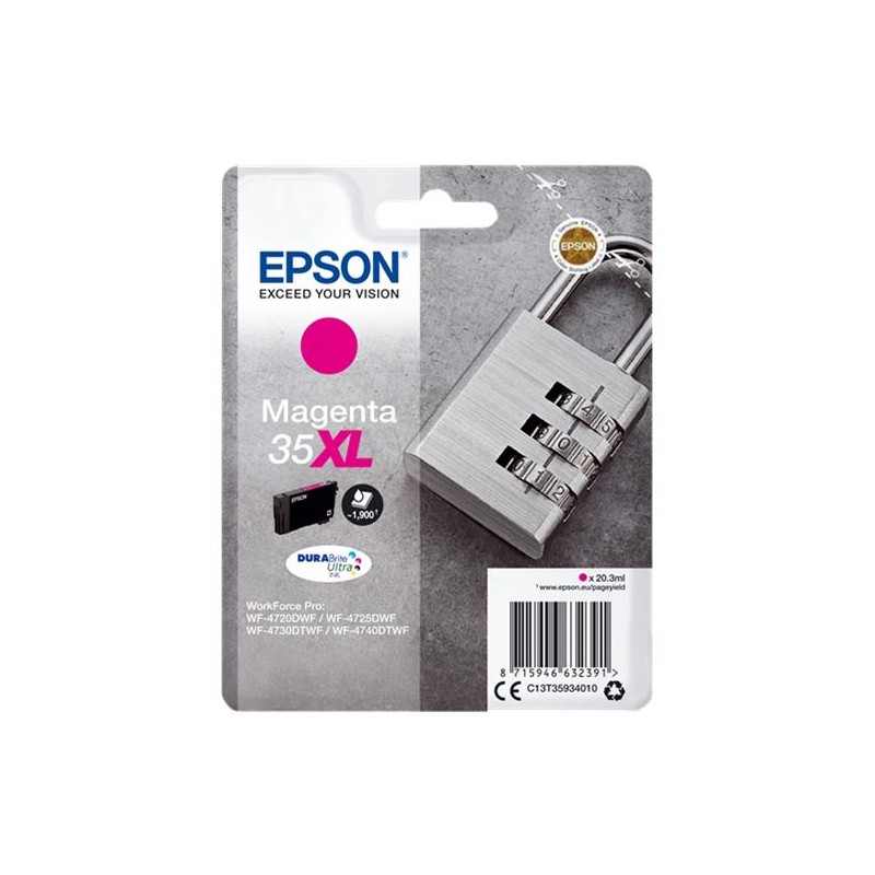EPSON T3593 XL MAGENTA- CARTOUCHE ORIGINALE