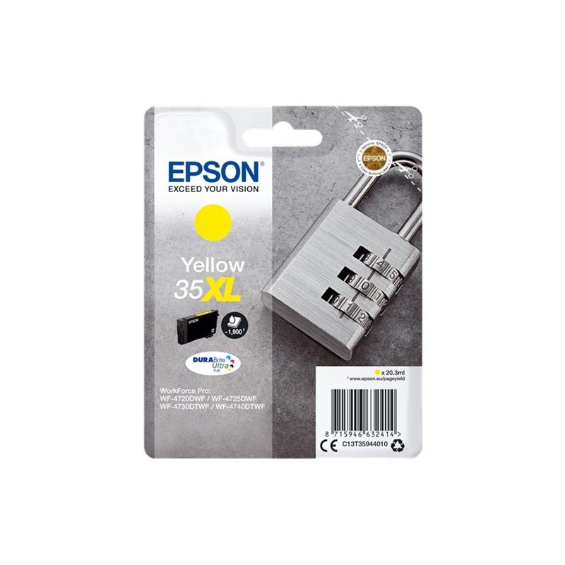 EPSON T3594 XL YELLOW- CARTOUCHE ORIGINALE