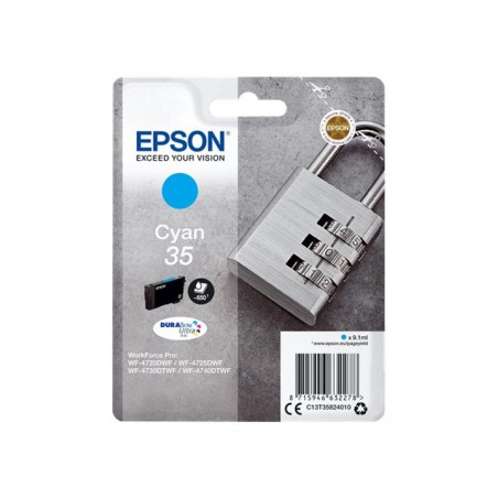 EPSON T3582 CYAN- CARTOUCHE ORIGINALE