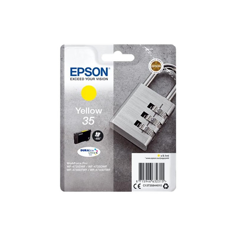 EPSON T3584 yellow- CARTOUCHE ORIGINALE