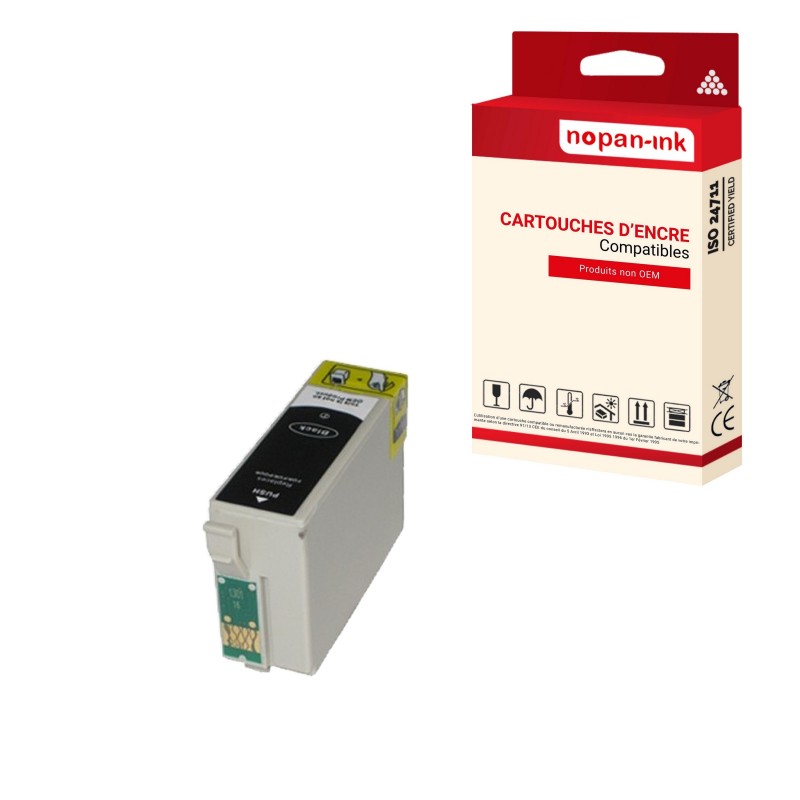 T3471/T3461 34 XL NOIR - CARTOUCHE COMPATIBLE POUR EPSON