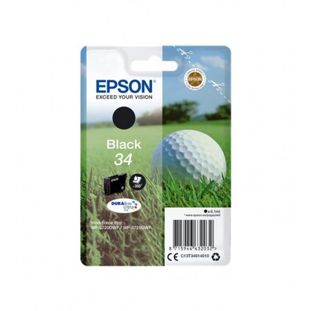EPSON T3461 34 NOIR- CARTOUCHE ORIGINAL