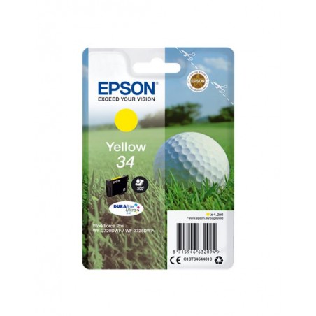 EPSON T3464 34 YELLOW- CARTOUCHE ORIGINAL