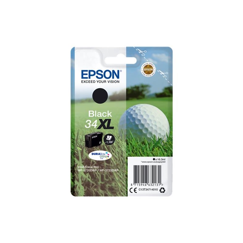 EPSON T3471 34 XL NOIR- CARTOUCHE ORIGINAL