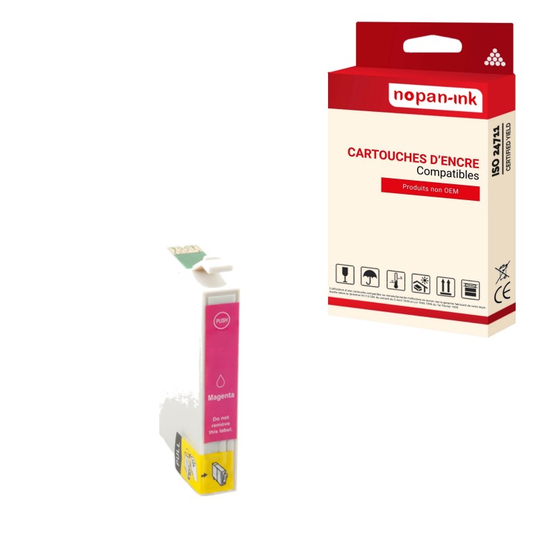 T2713/T2703 27 XL CYAN- CARTOUCHE COMPATIBLE POUR EPSON