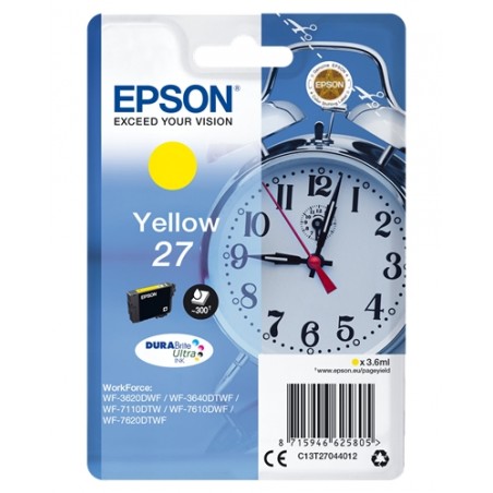EPSON T2703 27 YELLOW- CARTOUCHE ORIGINALE