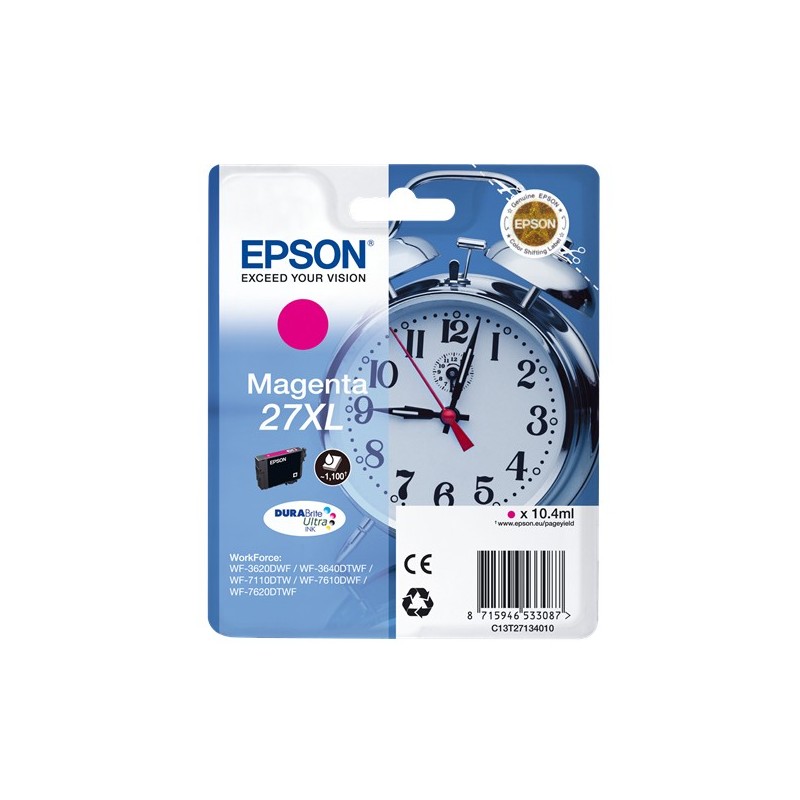 EPSON T2713 27XL MAGENTA- CARTOUCHE ORIGINALE