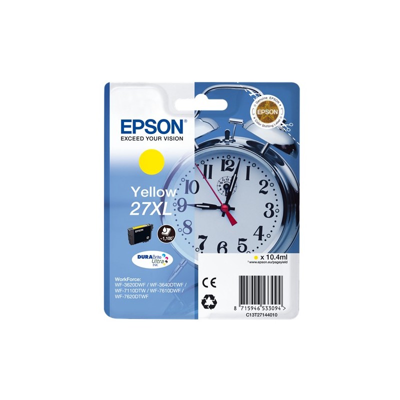EPSON T2714 27XL CYAN - CARTOUCHE ORIGINALE
