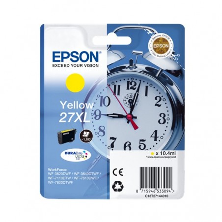 EPSON T2714 27XL CYAN - CARTOUCHE ORIGINALE