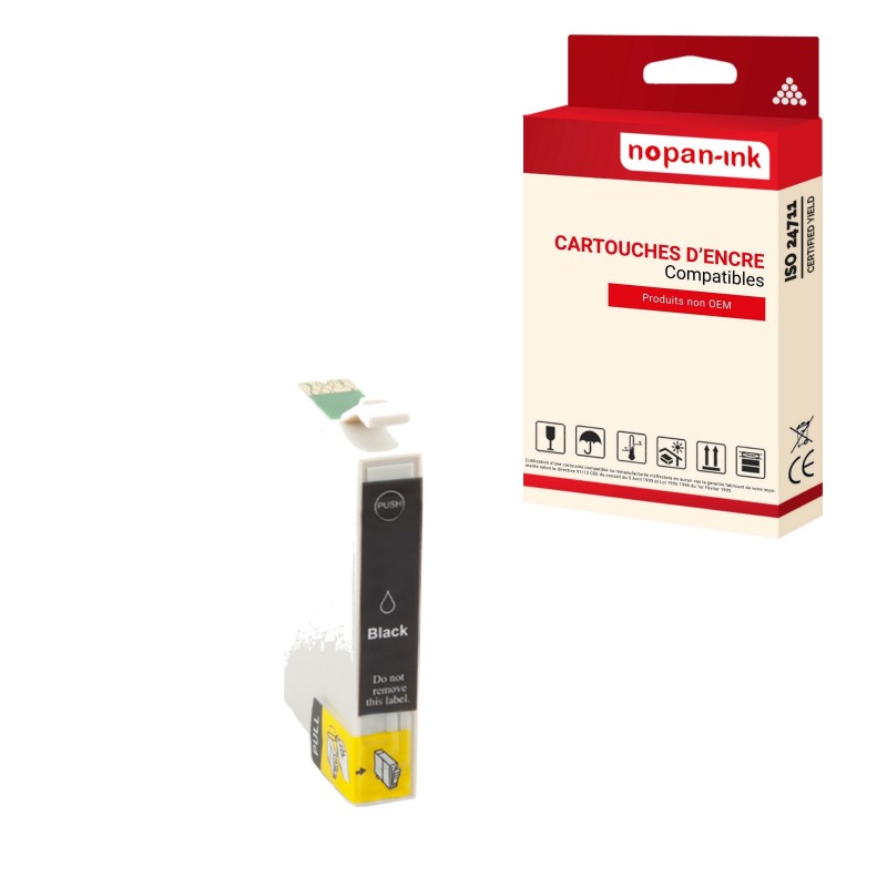 T0481NOIR - CARTOUCHE COMPATIBLE POUR EPSON