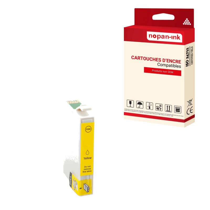 T0484 YELLOW- CARTOUCHE COMPATIBLE POUR EPSON