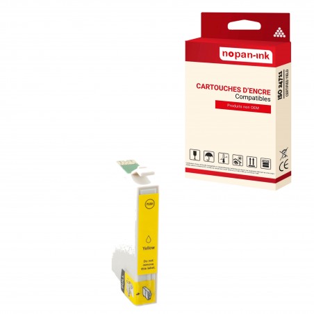 T0614 YELLOW - CARTOUCHE COMPATIBLE POUR EPSON
