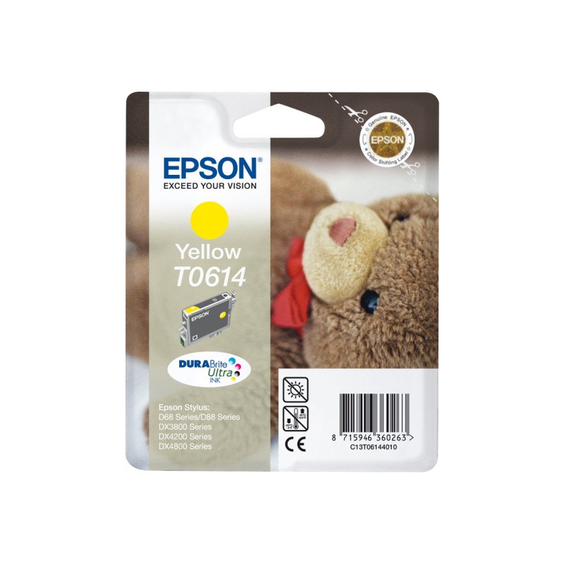 EPSON T0614 YELLOW- CARTOUCHE ORIGINALE