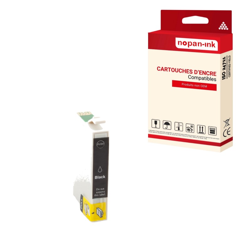 T0551  NOIR - CARTOUCHE COMPATIBLE POUR EPSON