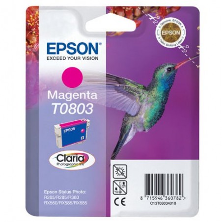 EPSON T0803 MAGENTA- CARTOUCHE ORIGINALE