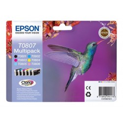 EPSON T0807 PACK 6...