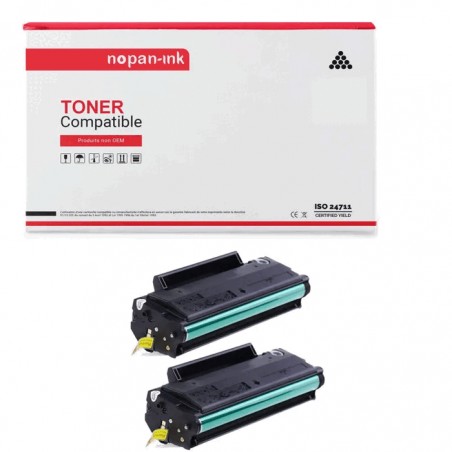 PA210 pour PANTUM Noir x 2 - TONER COMPATIBLE