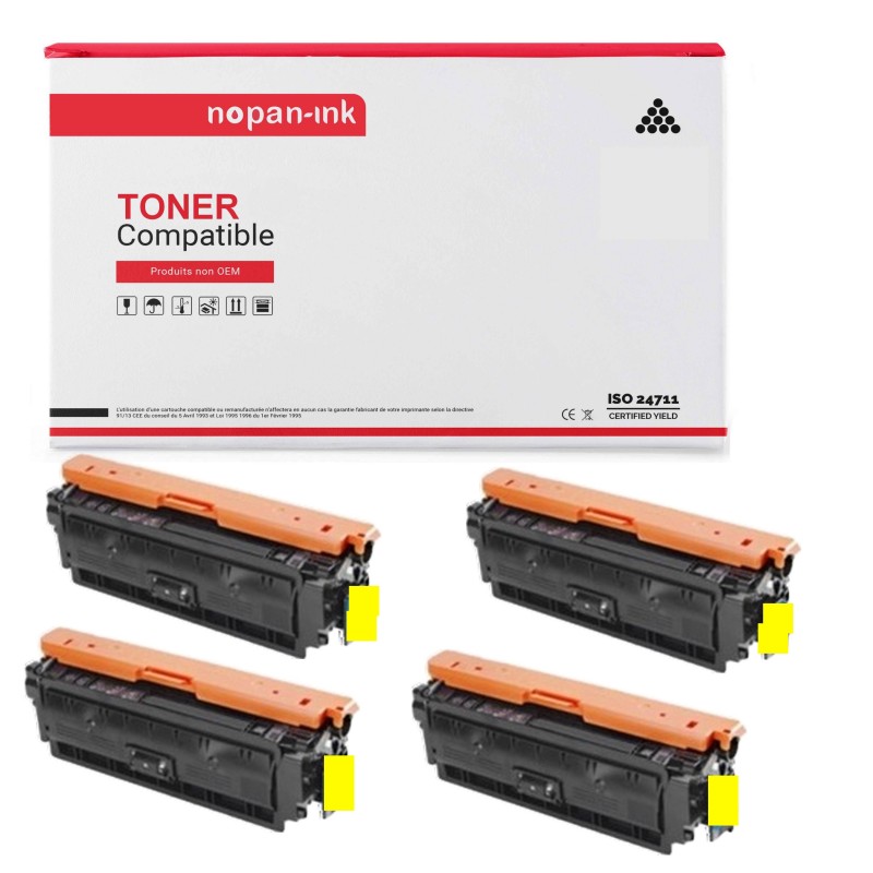 W9062MC YELLOW - TONER COMPATIBLE POUR HP
