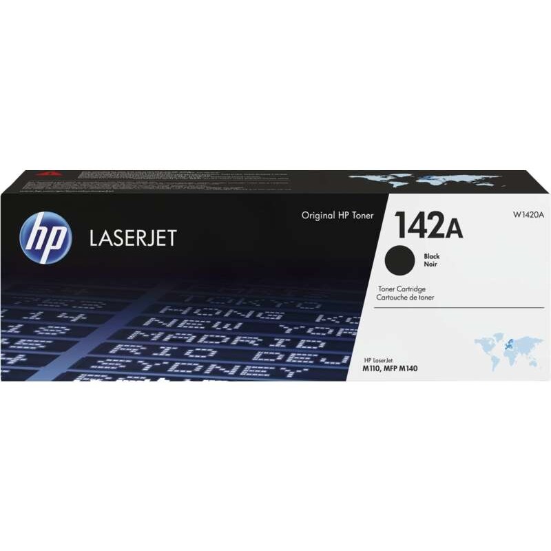 HP W1420A NOIRE CARTOUCHE DE TONER ORIGINALE - 142A