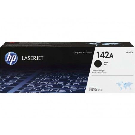 HP W1420A NOIRE CARTOUCHE DE TONER ORIGINALE - 142A
