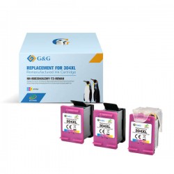 304XL G&G HP Couleur - Pack...
