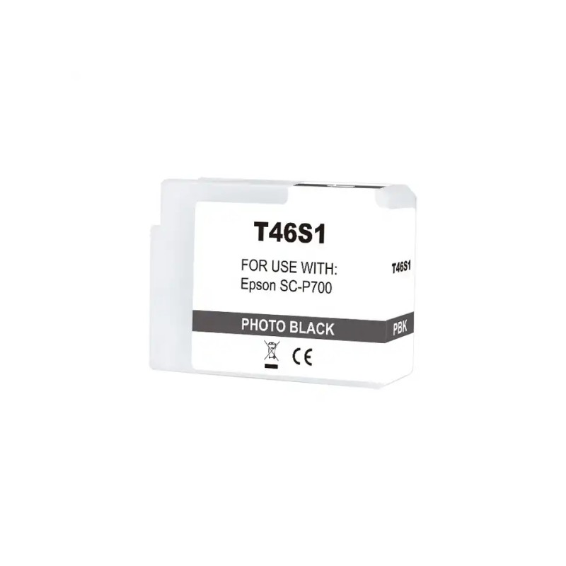 Epson T46S1 Noir - C13T46S100 - Compatible