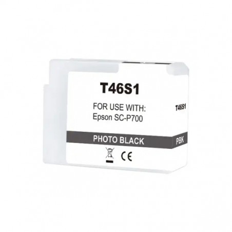 Epson T46S1 Noir - C13T46S100 - Compatible